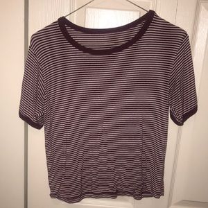 Brandy Meliville Striped Tee